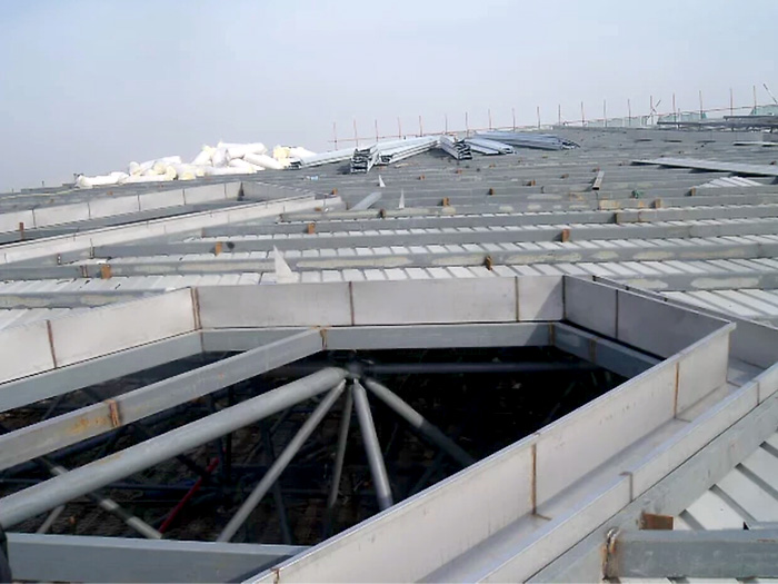 龙岩安吉县体育馆网架